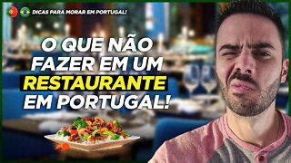 Dicas para morar em Portugal - Restaurantes