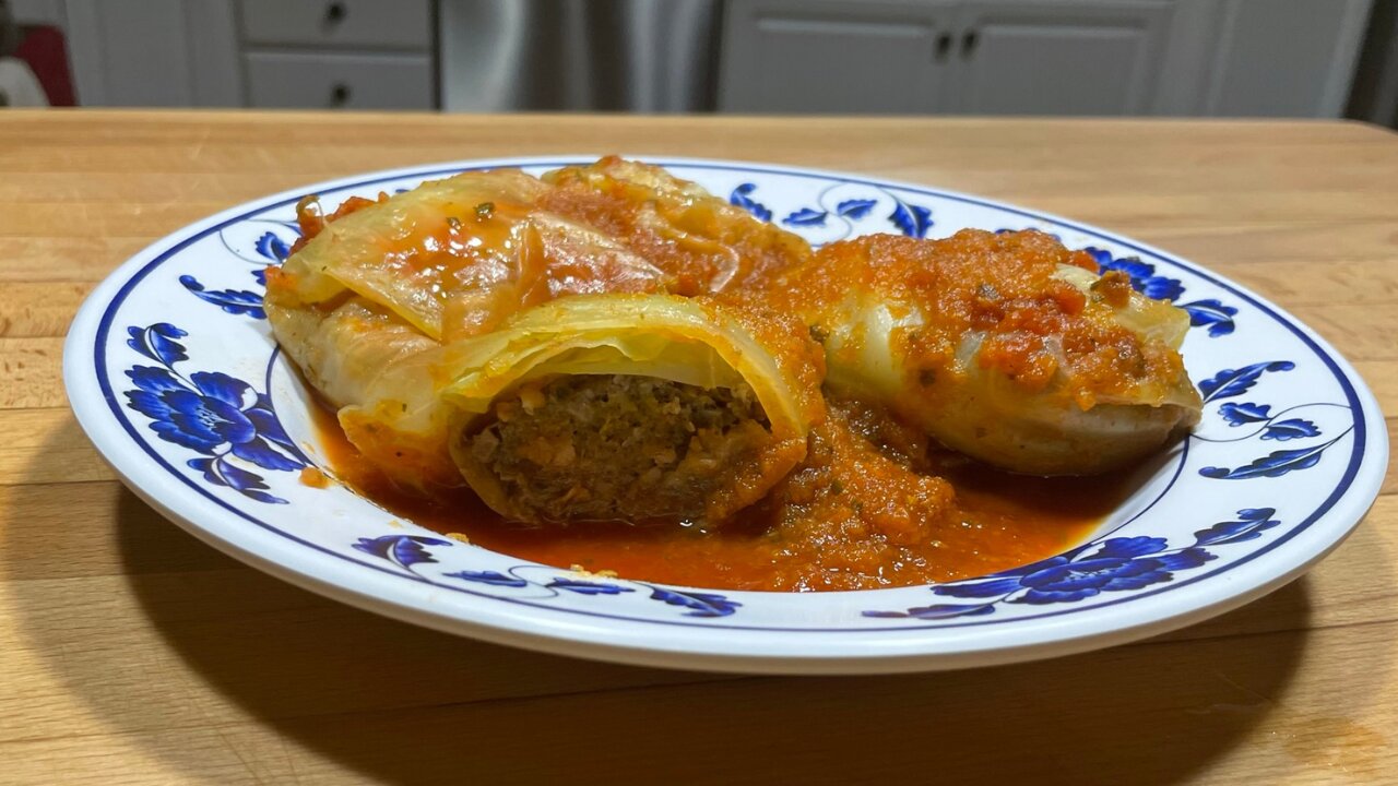 Grain / Nightshade Free Stuffed Cabbage