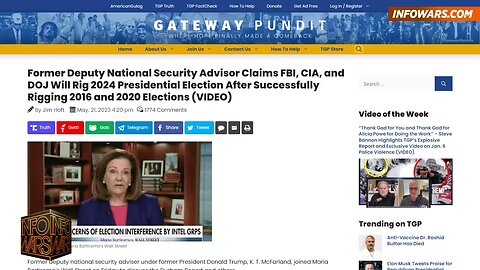 Deep State Whistleblower Warns 2024 Election Will Be Rigged