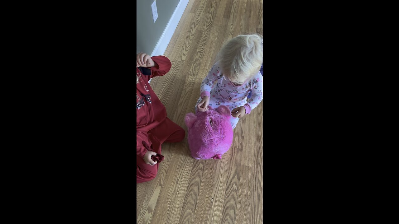 Big Fuzzy Piggy Bank