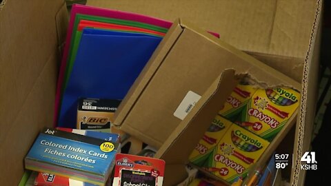 Virgil’s Plant Shop hosts community drive to donate school supplies to Longfellow Elementary