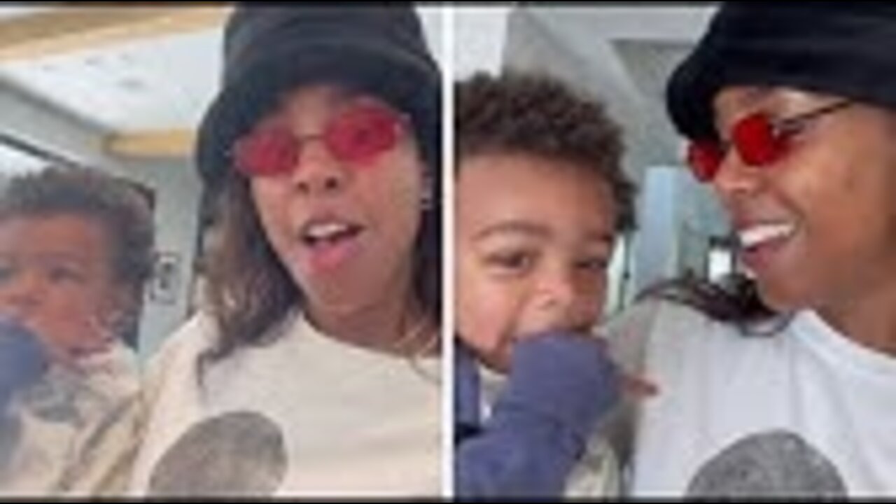 Kelly Rowland Shareare Wonderful Video of Their Son Noah, He's Talking With Her Mammy🥰