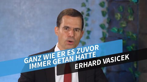 Ganz wie er es zuvor immer getan hatte # Erhard Vasicek # Predigt