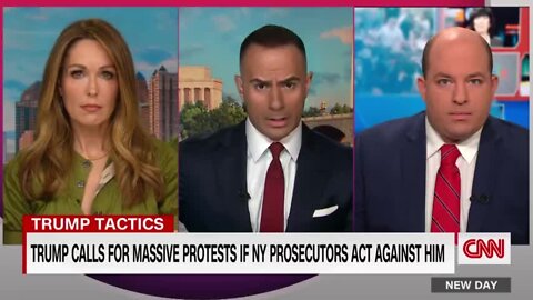 CNN's Stelter Suggests Trump Is Starting Another January 6Th