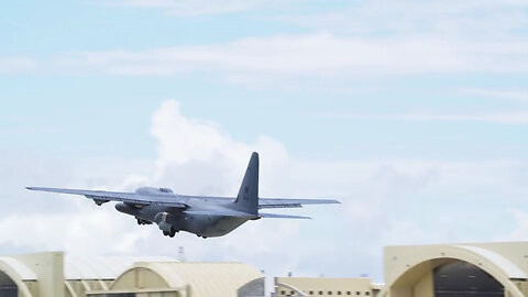 Coalition Airdrop Takeoffs during Mobility Guardian '23