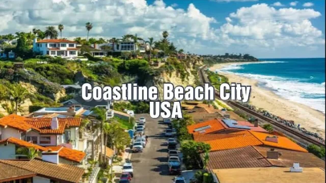 Coastline Beach City USA #beautiful #wow #usa #beachview #amazing #nature #wonders