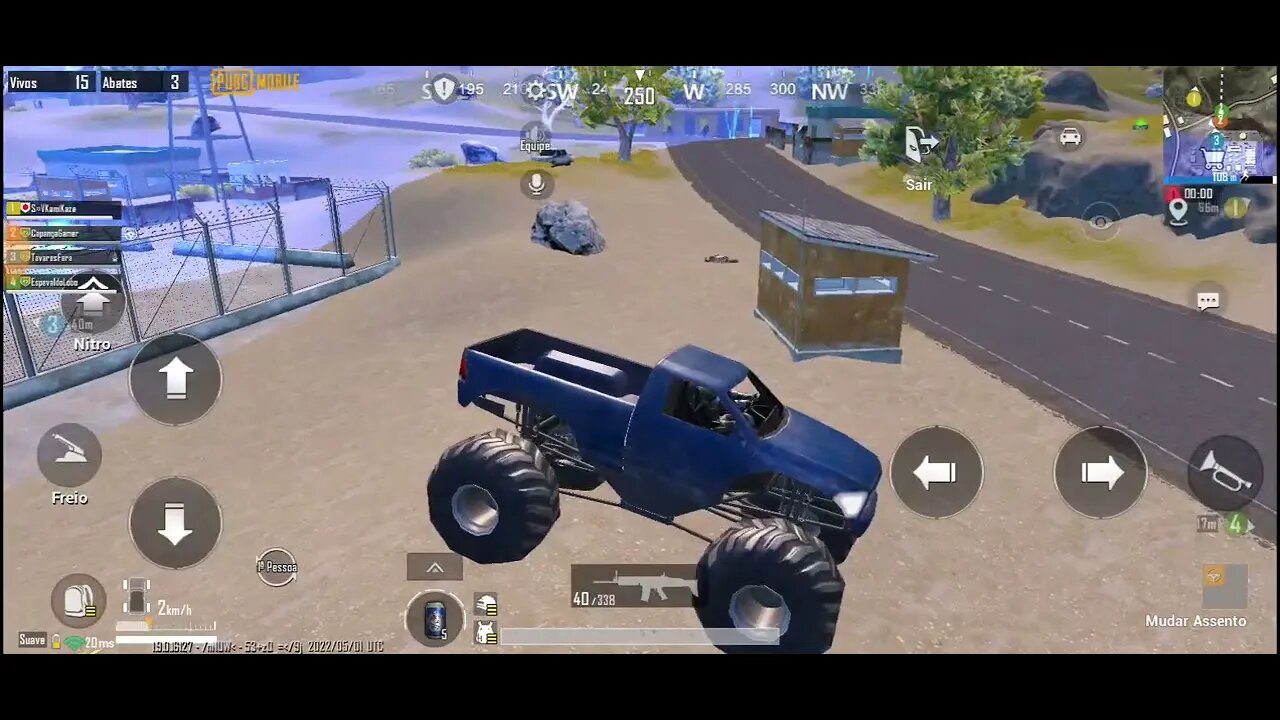 Mais uma play jogando PUBG Mobile.(2)