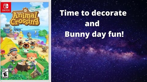 Island decoration and Bunny day event!