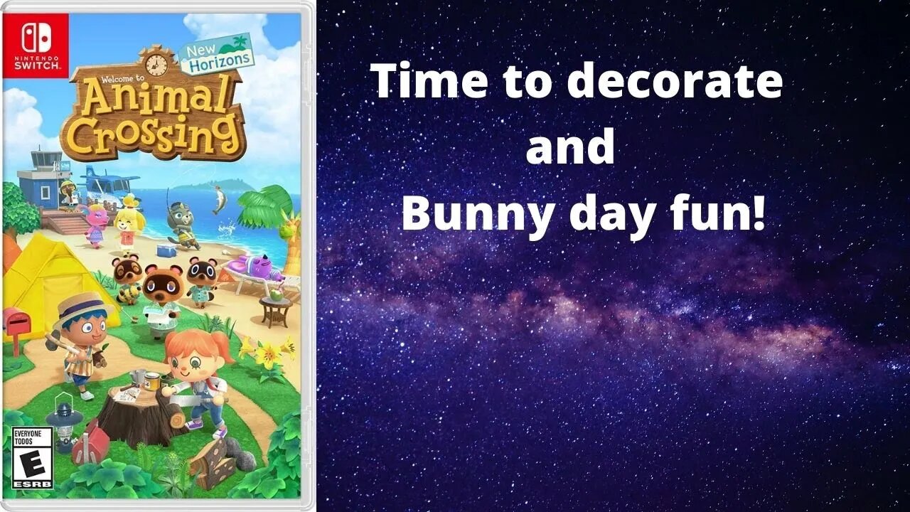 Island decoration and Bunny day event!