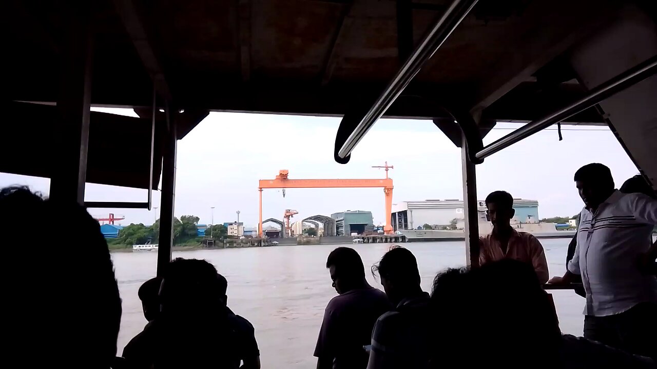 Ganga river in india kolkata