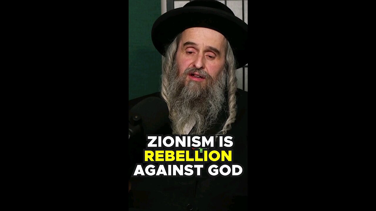 Orthadox Jewish Rabbi spitting facts