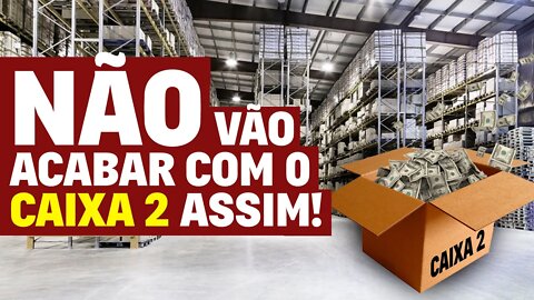 Proibir doação empresarial não coíbe caixa 2