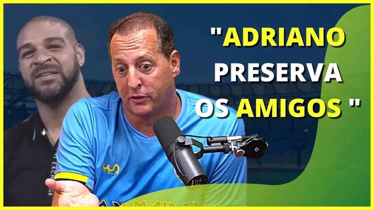 ⚽BENJA CONTA COMO FOI ENTREVISTAR O IMPERADOR ADRIANO NA FOX