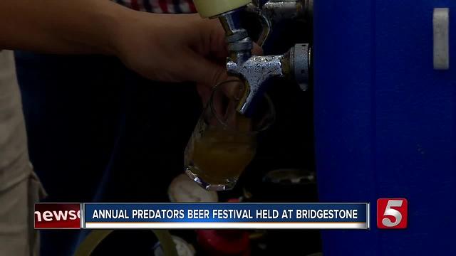 Beer Lovers Unite For Preds Craft Beer Festival