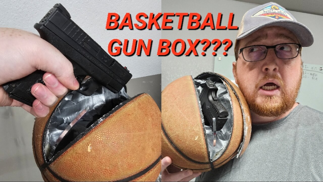 We Put A Gun In A BASKETBALL!