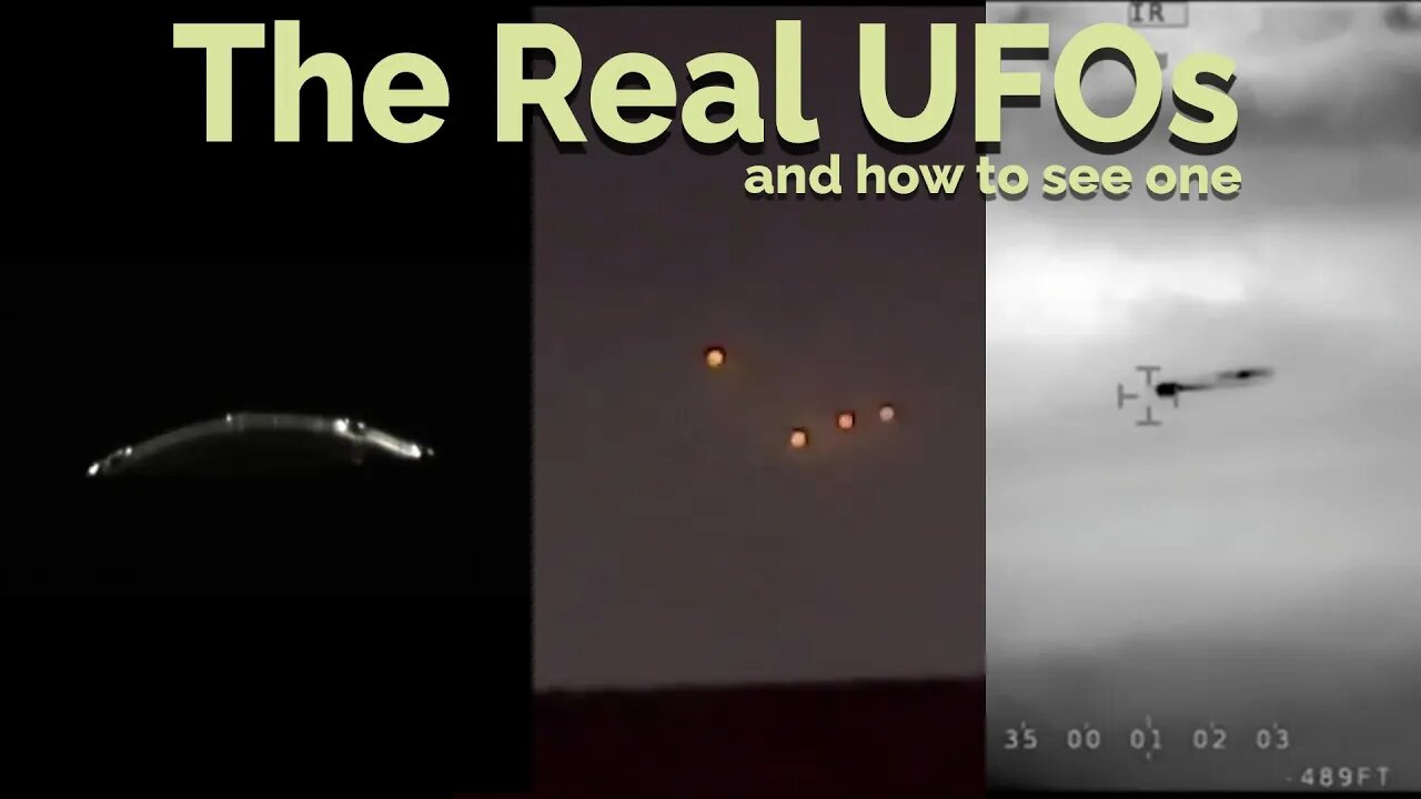 Real UFOs and How to see one in 2022. Time for final truth