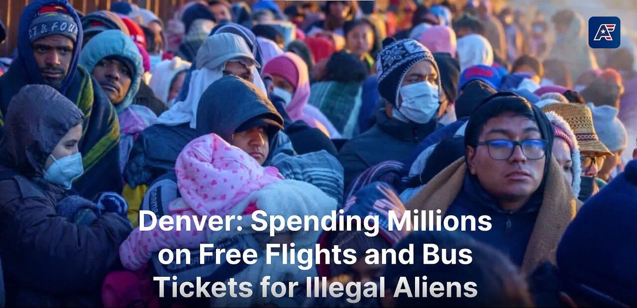 Democrat-Run Denver Spends Millions Flying, Busing Illegal Aliens to Other Cities