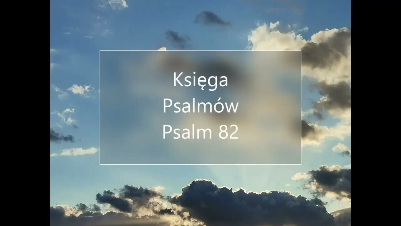 Księga Psalmów - Psalm 82