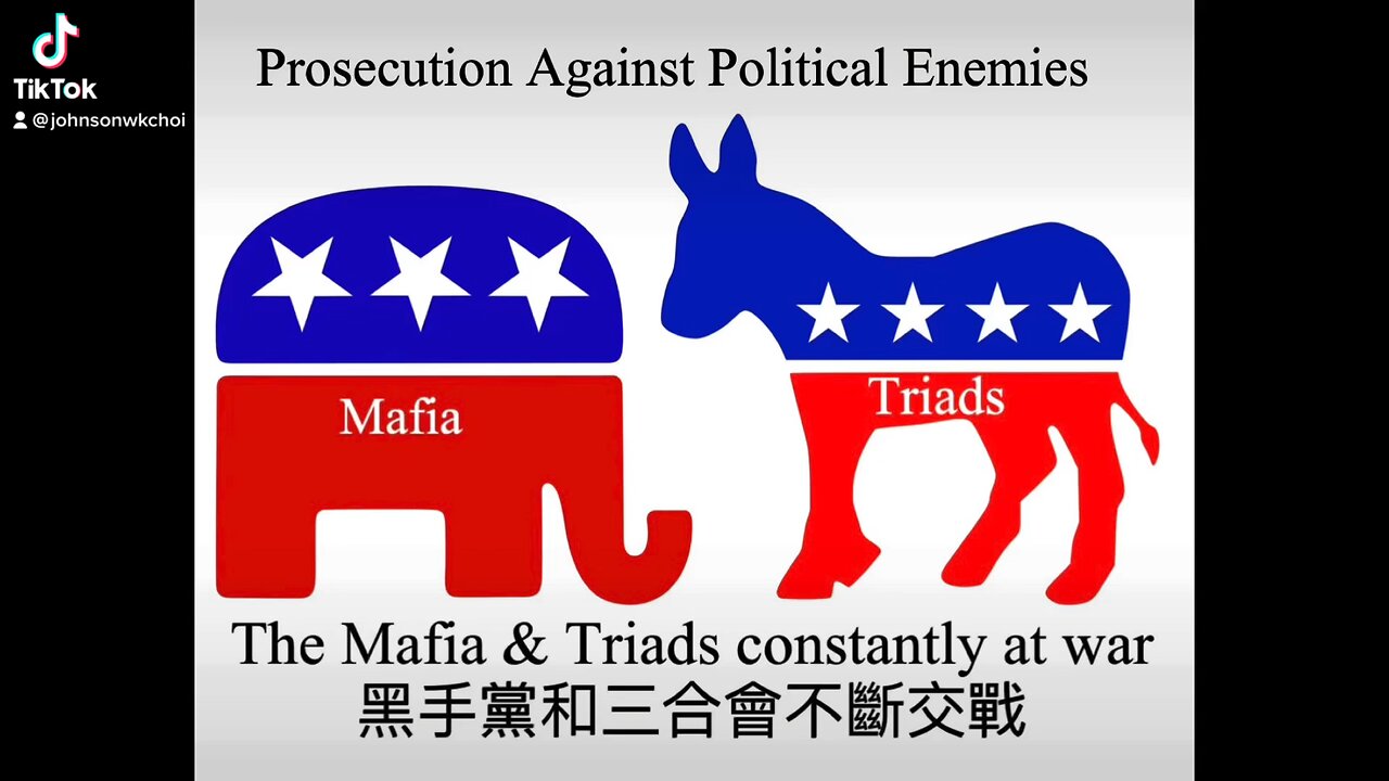 In the name of democracy video: prosecution against political enemies