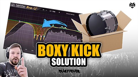 A Boxy D&B Kick Doesn't Sound Professional! - Fix It Like This!