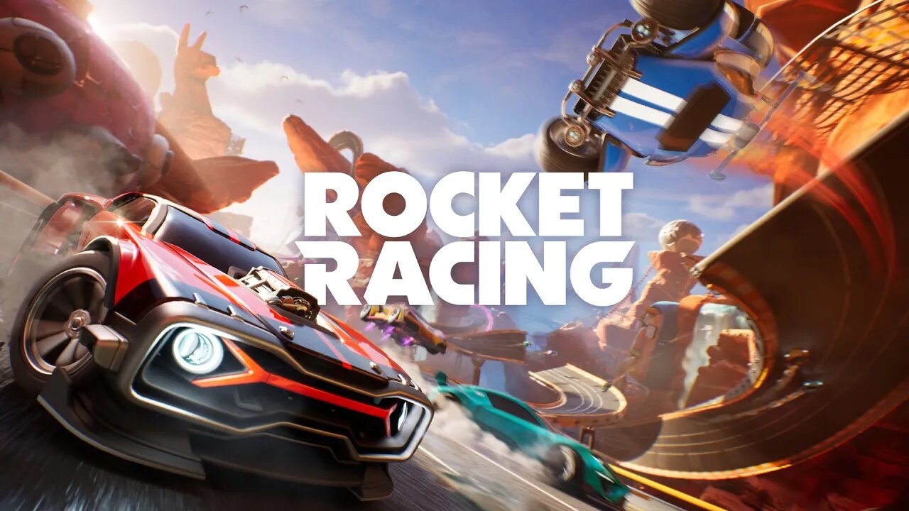 FORTNITE - Gameplay do novo modo ROCEKT RACING