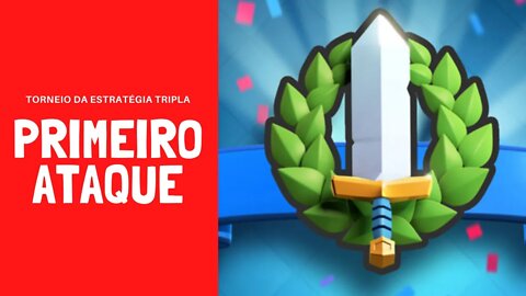 DESAFIO DA ESTRATÉGIA TRIPLA ATAQUE #01 #shorts #clashroyal #clash #clashroyale #royale