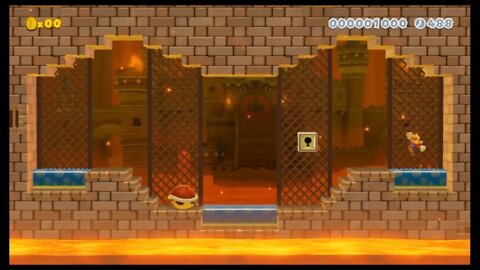 Mario Maker 2 3D World Castle Levels