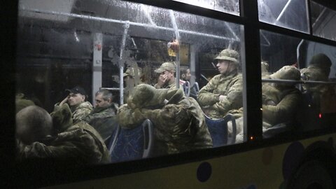 Russian Military Turns Over Ukrainian Bodies From Steel Plant Siege