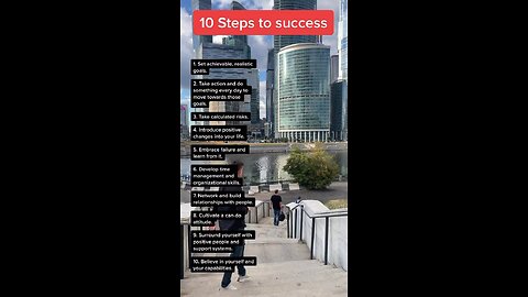 10 steps to success