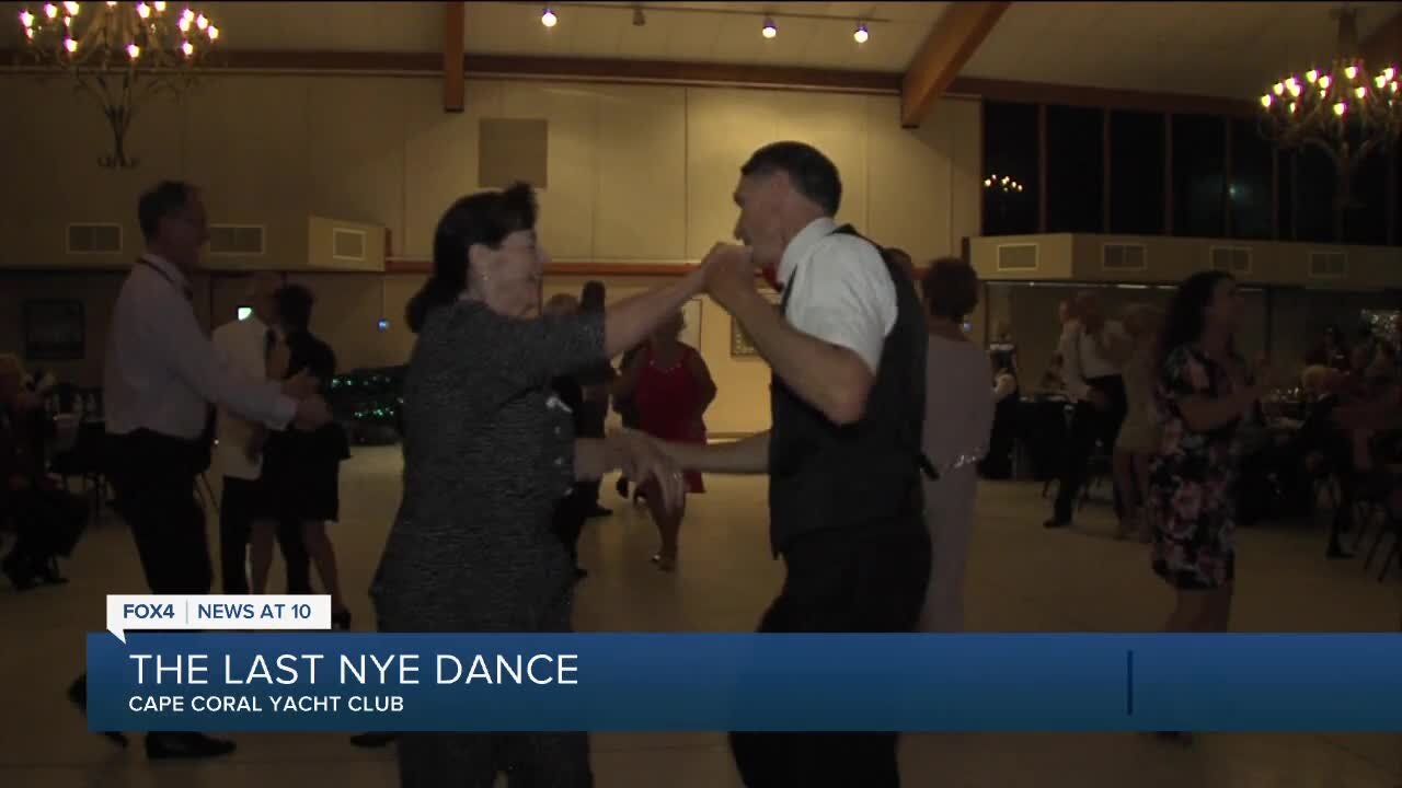 The Yacht Club hosts its last New Year's dance before demolition