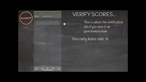 How to play verify score