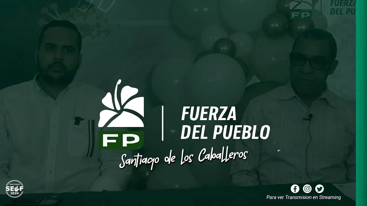 VICTOR SÁNCHEZ Y RAYMOND PERALTA - INSCRIPCIONES PRE-CANDIDATURAS FP SANTIAGO