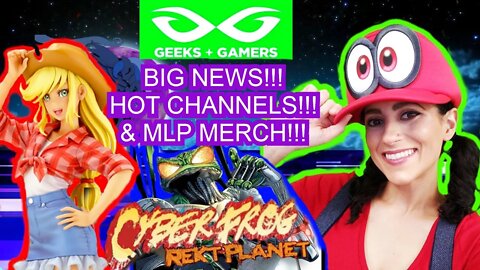 BIG NEW!!! HOT CHANNELS TO FOLLOW!!! & MY LITTLE PONY MERCH!!!