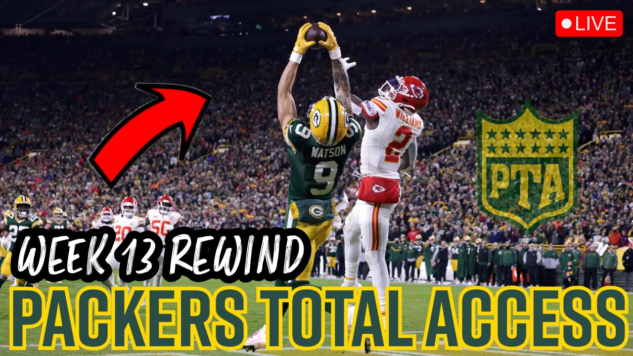 LIVE Packers Total Access | Green Bay Packers vs Kansas City Chiefs Rewind | #GoPackGo