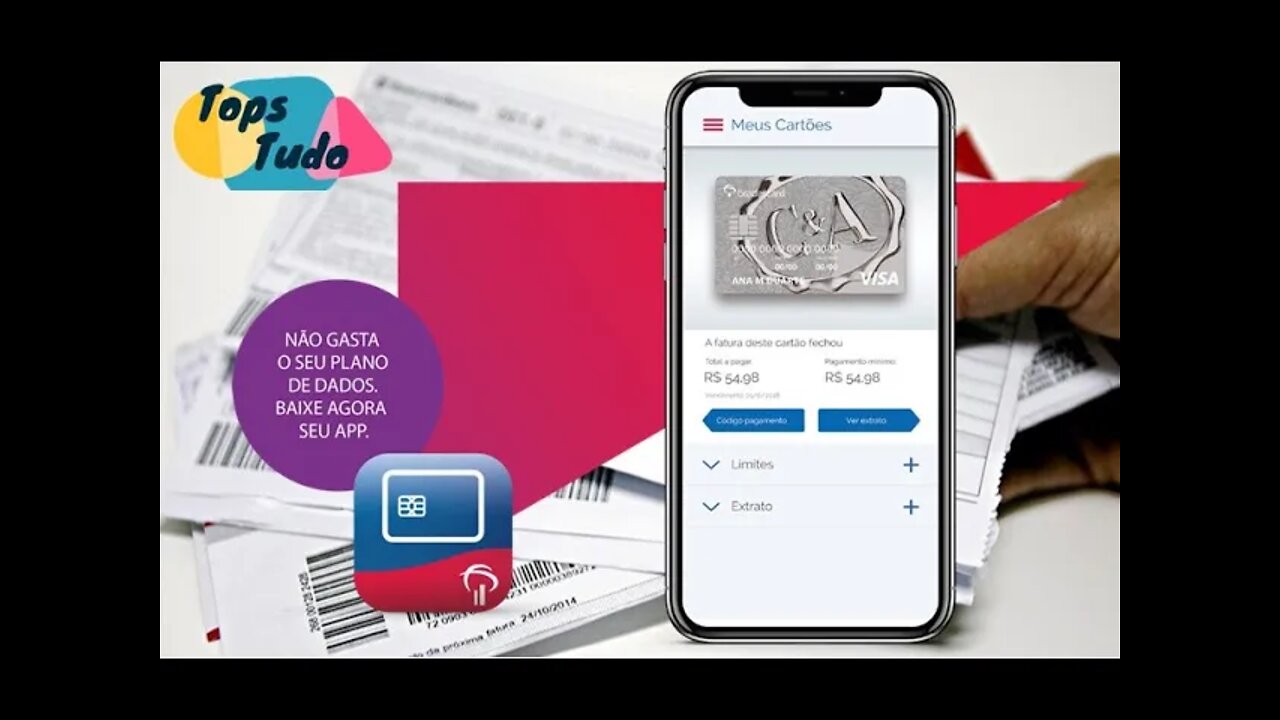 Fatura Via App Bradesco Cartões C&A