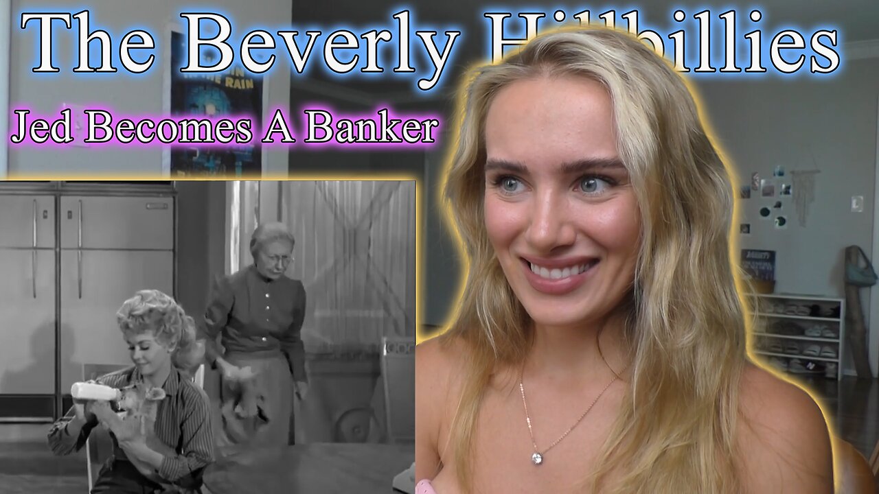 Beverly Hillbillies Ep 24-Jed Becomes A Banker!! My First Time Watching!