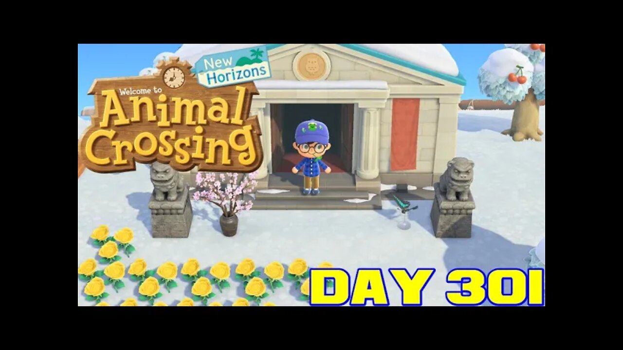 Animal Crossing: New Horizons Day 301 - Nintendo Switch Gameplay 😎Benjamillion