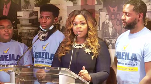 Sheila Cherfilus-McCormick praises supporters, Alcee Hastings during victory speech