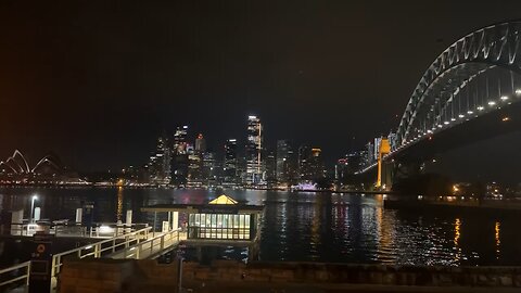 Sydney harbour bridge view