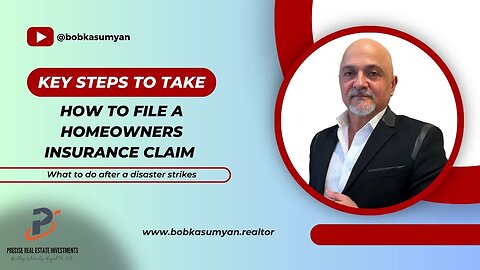Key steps to take when filing an insurance claim post a major disaster