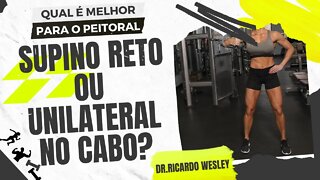 Supino Unilateral no cabo é um bom exercício para o peitoral? #peitoral #hipertrofia #peito #treino