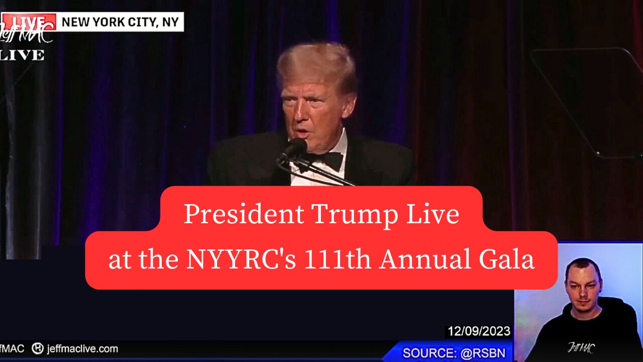 President Trump Live at the NYYRC's 111th Annual Gala