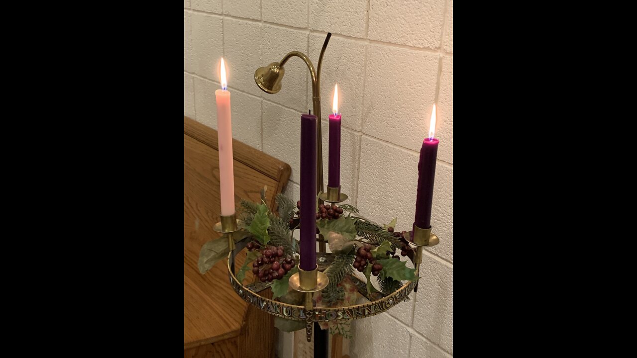 Gaudete-3rd Sunday in Advent 12-17-23