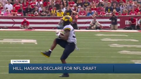 Michigan's Daxton Hill latest to leave early for NFL Draft