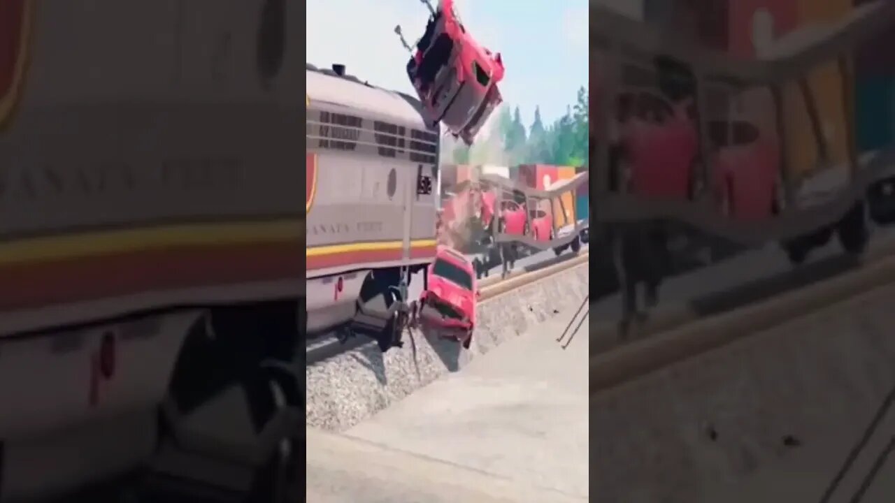 Trains vs cars #cars #carpolice #carsvschains #viral #viralpost #bjorka #bjorkanisme