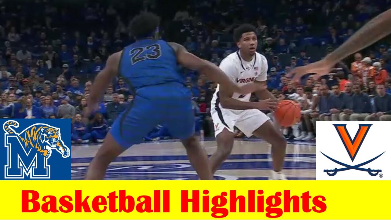 #22 Virginia vs Memphis Basketball Game Highlights 12 19 2023