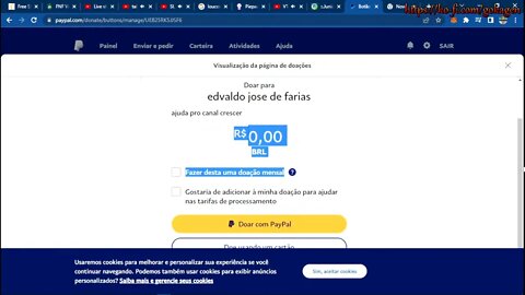 ajude o canal com doacao qualquer valor no paypal #shorts