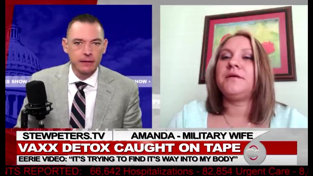 Exclusive VIDEO Captures Organism From Vaxxed Soldiers Body - 10-7-21