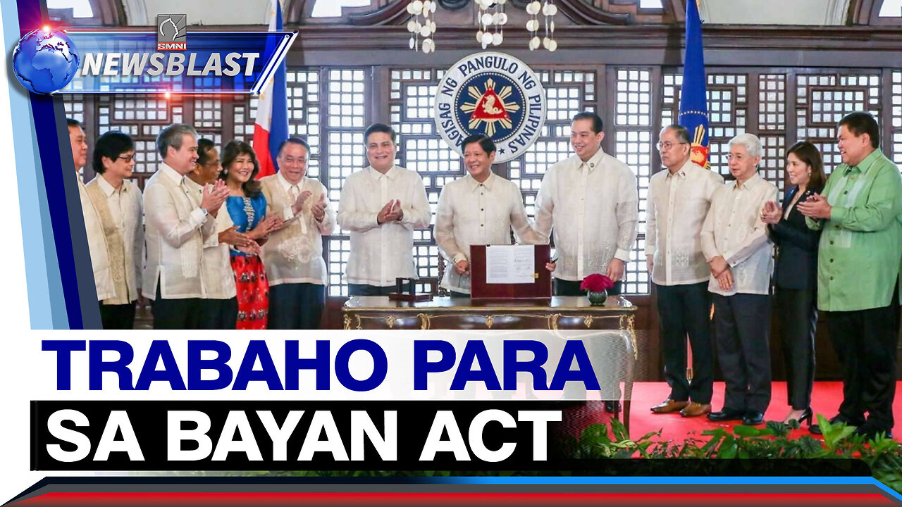Trabaho para sa Bayan Act, nilagdaan bilang batas ni PBBM