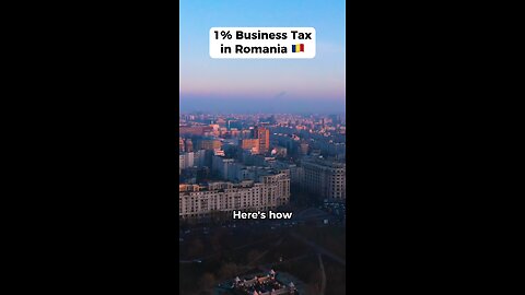 How a Romanian Business Can Legally Have a 1% Tax Rate